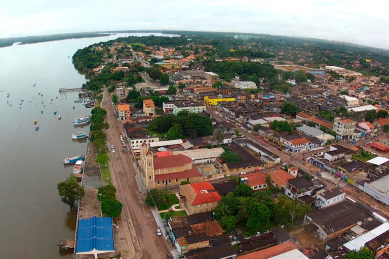 Vista aérea de Itaituba, Pará. Foto: Arylson Souza