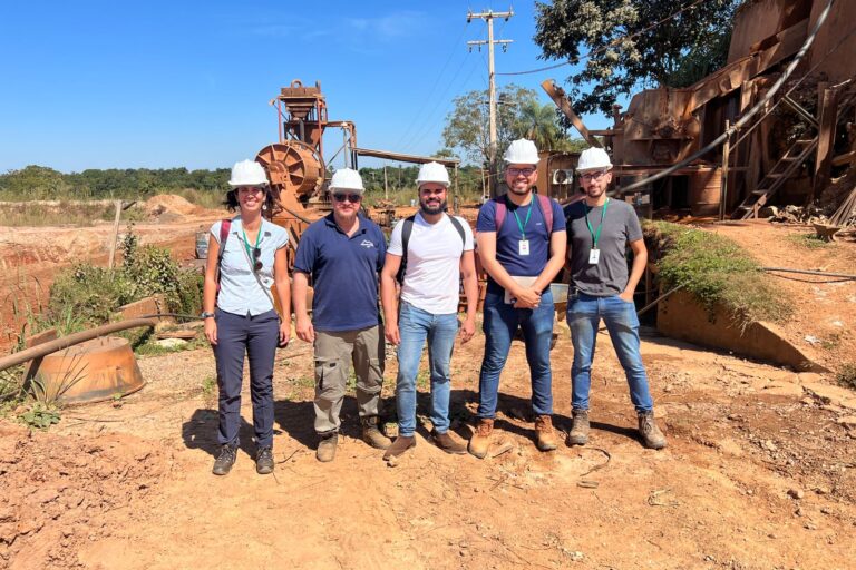 Equipe de campo do projeto